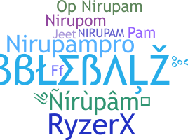 ニックネーム - Nirupam