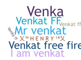 ニックネーム - Venkatff