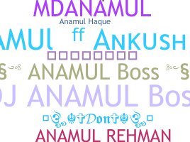ニックネーム - Anamul