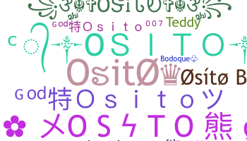 ニックネーム - Osito