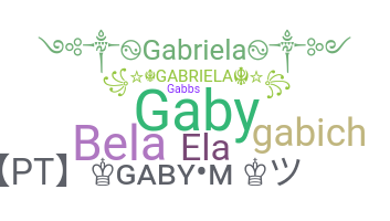 ニックネーム - Gabriela