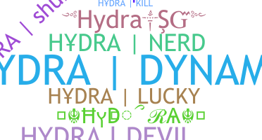 ニックネーム - Hydra