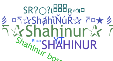 ニックネーム - Shahinur