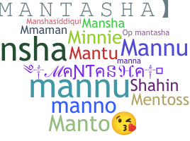 ニックネーム - Mantasha
