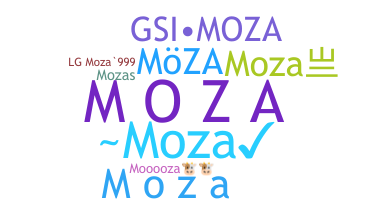 ニックネーム - Moza