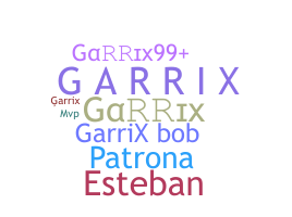 ニックネーム - Garrix