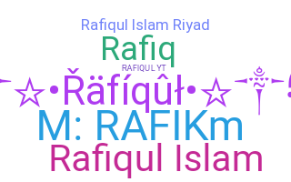ニックネーム - Rafiqul