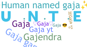 ニックネーム - gaja
