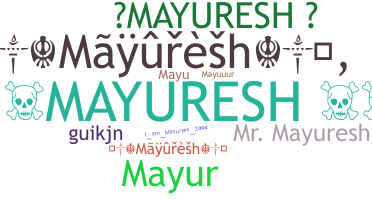 ニックネーム - Mayuresh