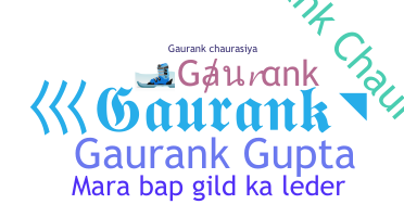 ニックネーム - Gaurank