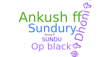 ニックネーム - Sundu