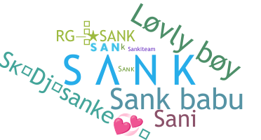 ニックネーム - Sank
