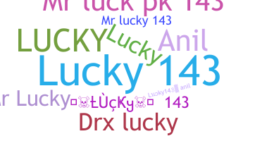 ニックネーム - Lucky143