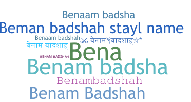 ニックネーム - benambadshah