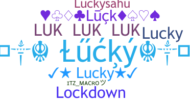 ニックネーム - Luck