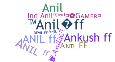 ニックネーム - ANILff