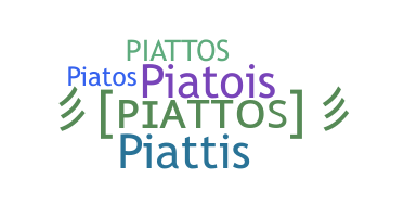 ニックネーム - Piattos