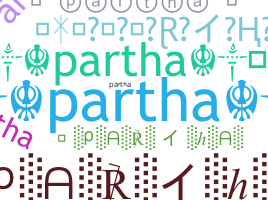 ニックネーム - Partha