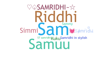 ニックネーム - Samridhi