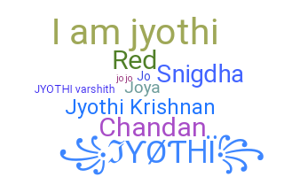 ニックネーム - Jyothi