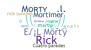 ニックネーム - morty