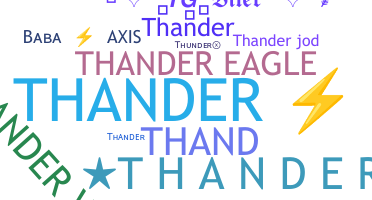 ニックネーム - Thander