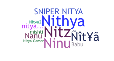 ニックネーム - Nitya