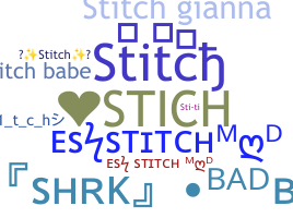 ニックネーム - Stitch