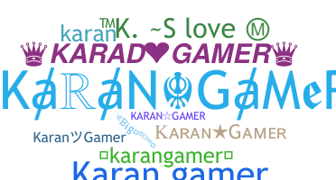 ニックネーム - KaranGamer