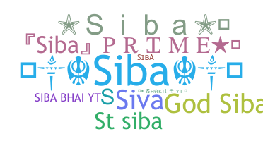 ニックネーム - Siba