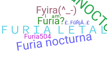 ニックネーム - Furia