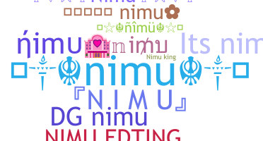 ニックネーム - nimu