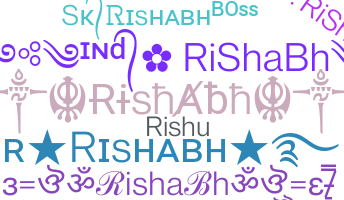 ニックネーム - rishabh