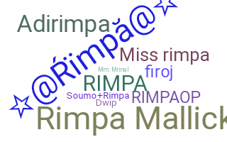 ニックネーム - Rimpa