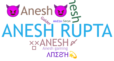 ニックネーム - Anesh
