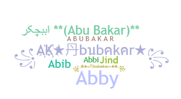 ニックネーム - Abubakar