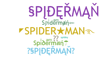 ニックネーム - spiderman