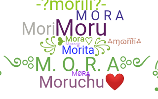 ニックネーム - Mora