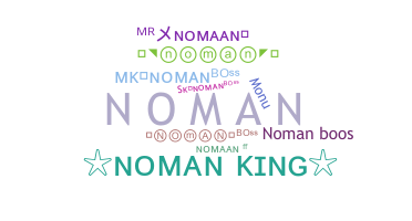ニックネーム - Noman