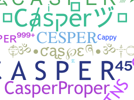 ニックネーム - Casper