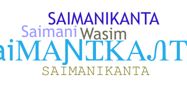 ニックネーム - Saimanikanta