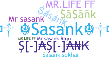 ニックネーム - Sasank