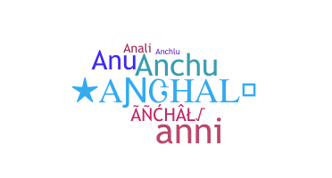 ニックネーム - Anchal