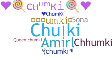 ニックネーム - chumki