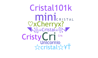 ニックネーム - Cristal