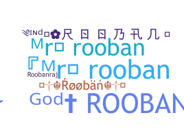 ニックネーム - Rooban
