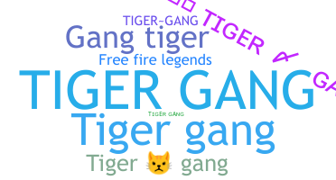 ニックネーム - TigerGang