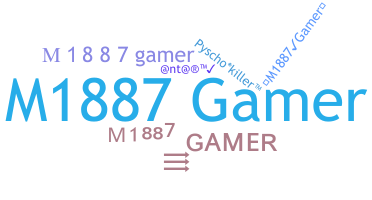 ニックネーム - M1887GAMer