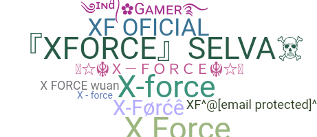 ニックネーム - Xforce