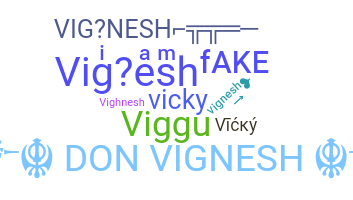 ニックネーム - Vignesh